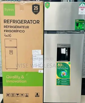 Syinix 210 Ltrs Double Door Fridge With Water Dispenser
