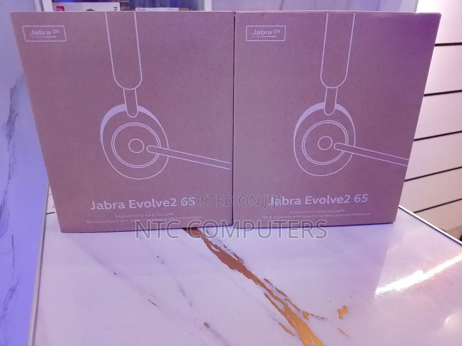 Jabra Evolve 2 65 Ms Headsets