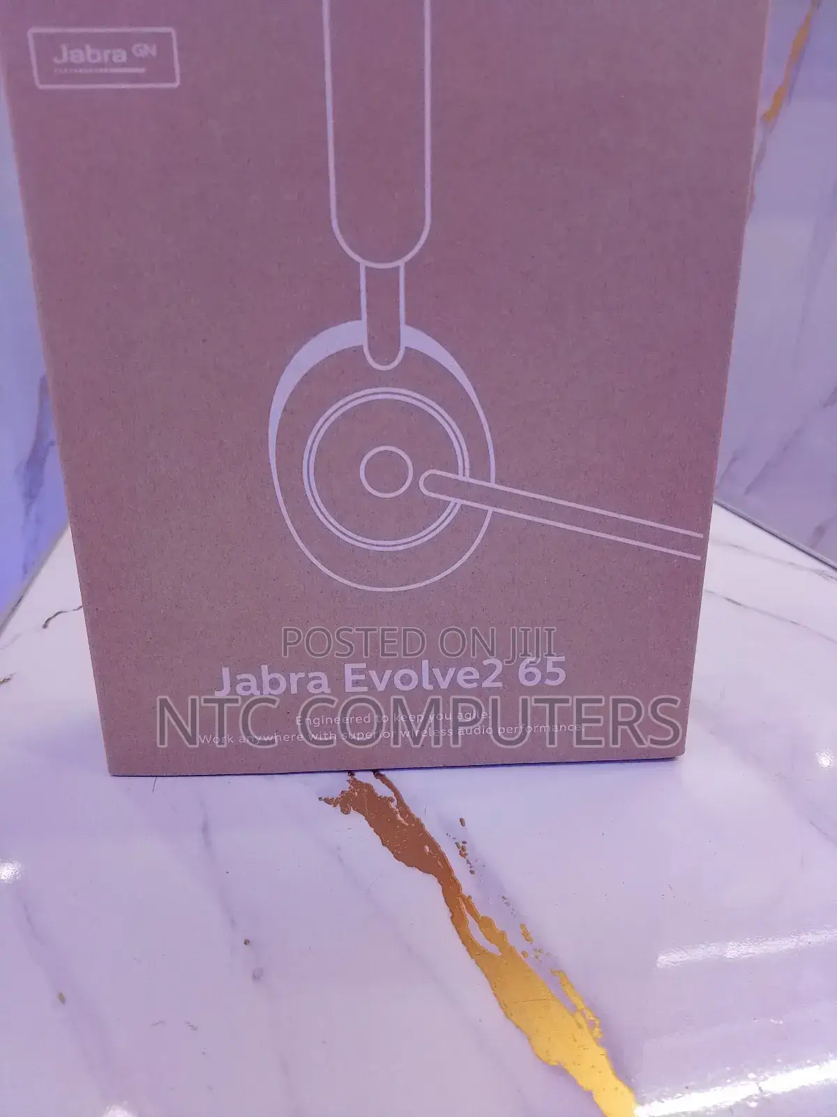 Jabra Evolve2 65 Flex Link Ms Stereo Wireless Headset