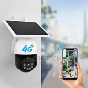 3mp 4g Solar PTZ CCTV Camera