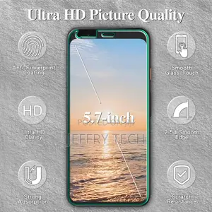 Kesuwe Screen Protector for Google Pixel 4 Tempered Glass