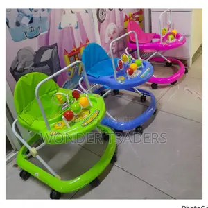 Baby Walker With Adjustable Heights, Melodies Hanging Toys