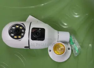 Dual Lens Wifi Outdoor/Indoor Camera Bulb