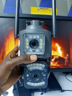 Dual Lense Electric Powered PTZ Camera
