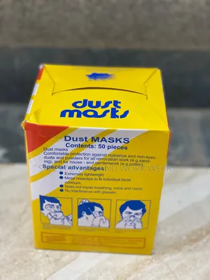 Dust Mask With A Fit Design