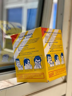 Compact Dust Mask For Travel.