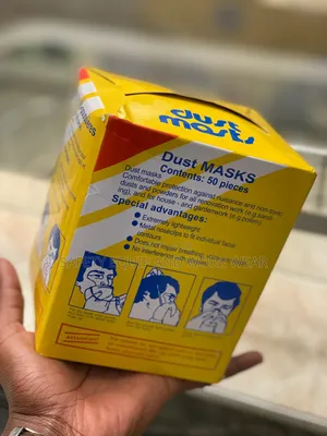 Dust Masks Anti Allegy For Sensitive Users.