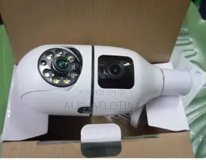 V380 Wireless CCTV Bulb PTZ Dual Camera