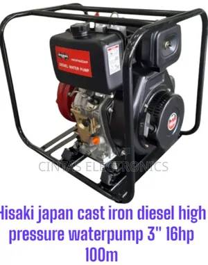 High Pressure Key Start Diesel Water Pump