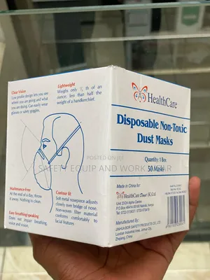 Single Use Dust Mask For Light Duty Protection
