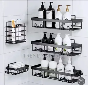*5pcs  Corner Shower Caddy Shelf/Bathroom Organizer*