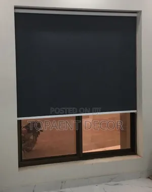 Blackout Roll-up And Down Horizontal Office Blinds