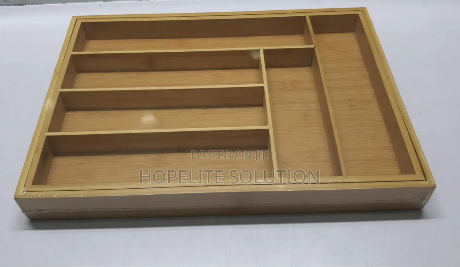 Big Bamboo Expandable Cutlery Drawer