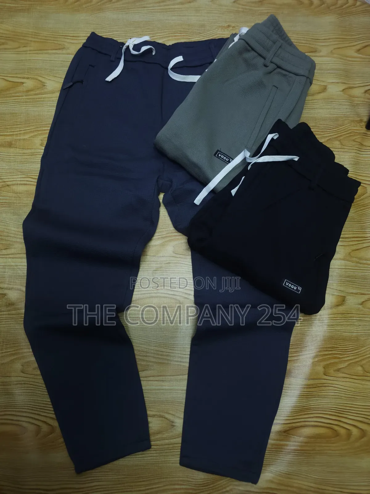 Quality Cotton Heavy Plain Casual Fitting Sweatpants Trouser