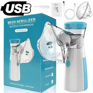 Mini Portable Ultrasonic Mesh Nebulizer for Adult and Baby