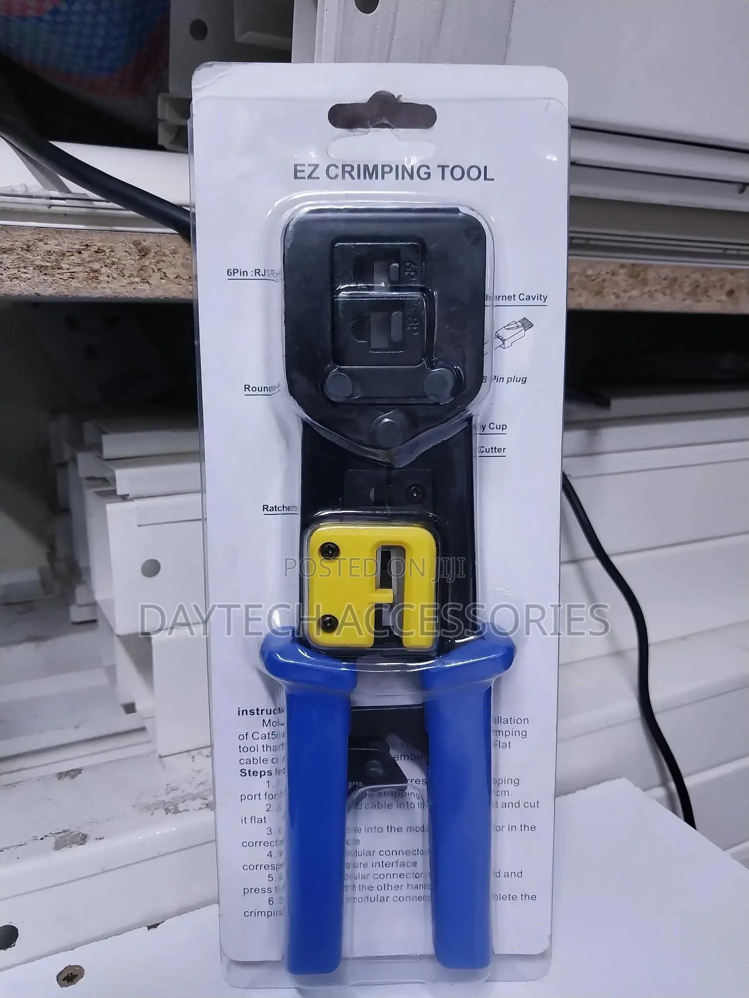 Pass Through Connector Rj45 Crimping Tools for Pass Through,