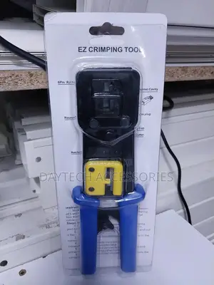 Rj45 Connector Cat5e Cat6 Network Pass Through Crimping Tool