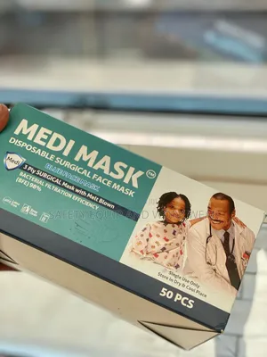 Medimask 3 Ply Disposable For Daily Use.