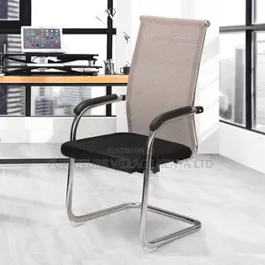 Office Chair:Office Mesh Chair With Mid-Level Back Support