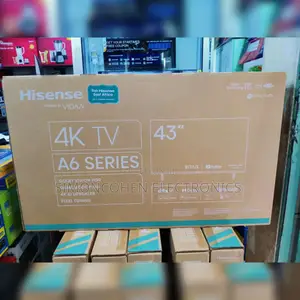 Hisense 43" Smart A6 East Africa Warranty