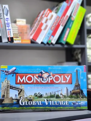 Premium Monopoly Global Village Large Size