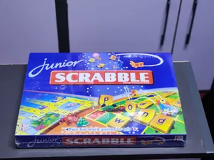 Junior Scrabble Crossword Board Game