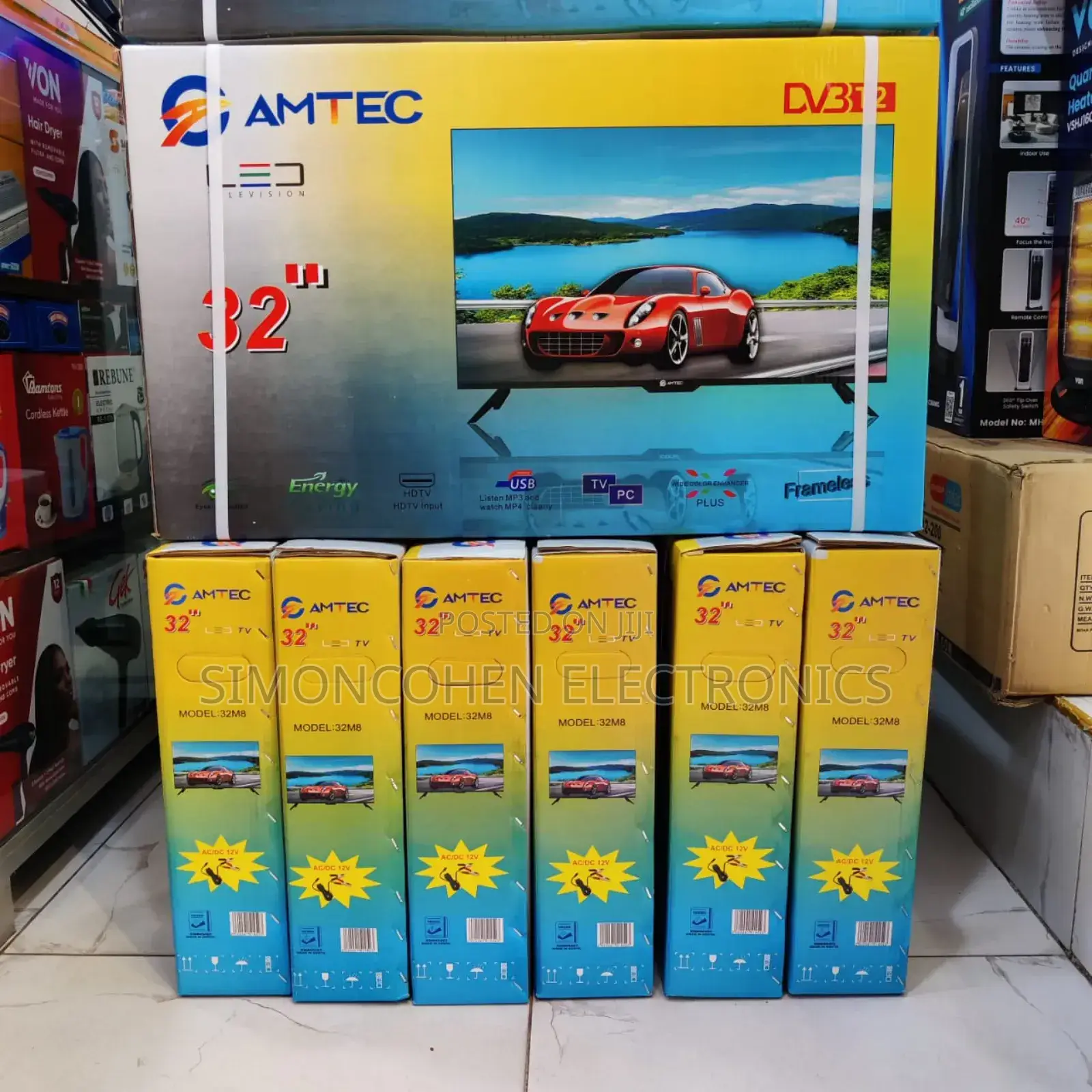 Amtec 32" Ac/Dc Digital Frameless