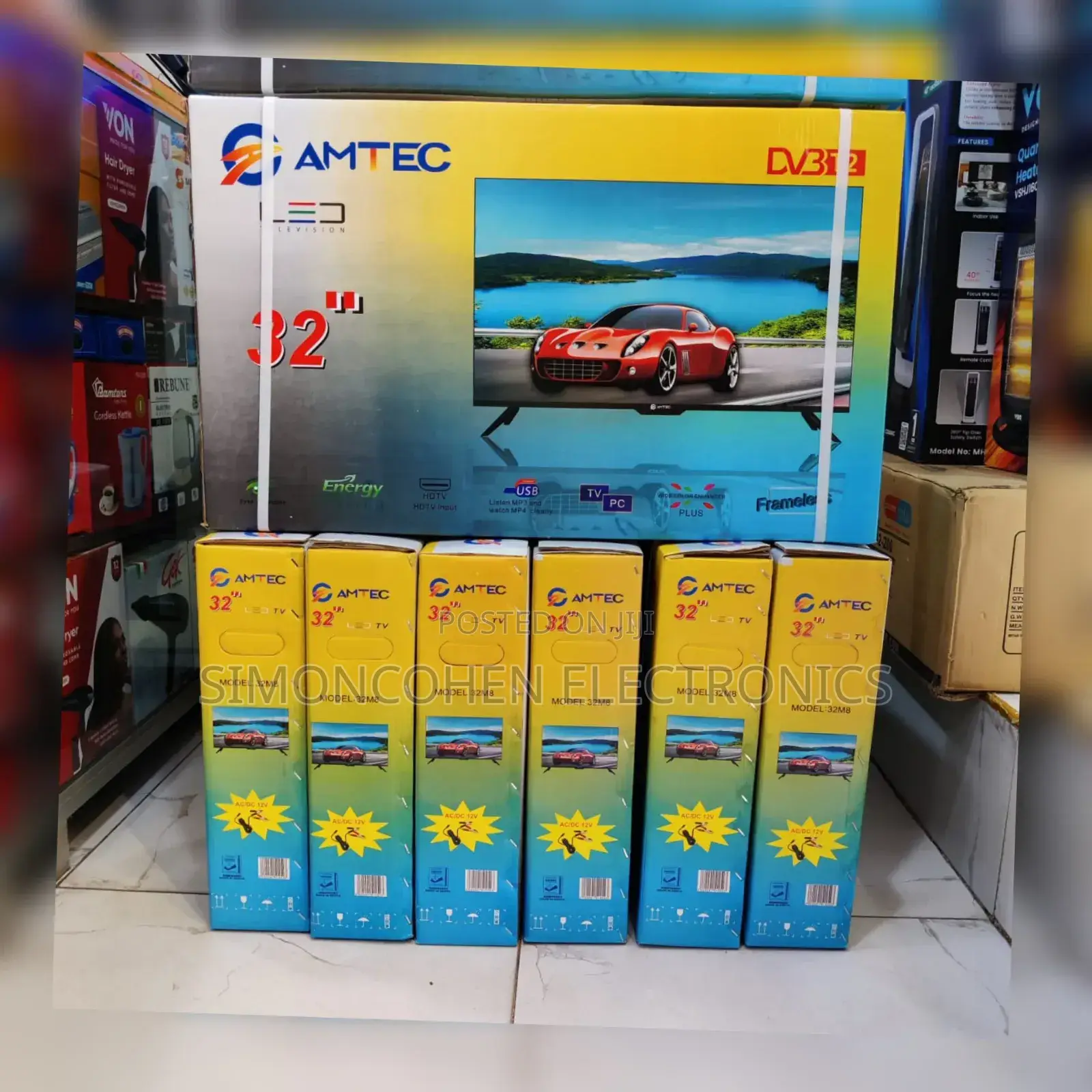 Amtec 32" Ac/Dc Digital Frameless