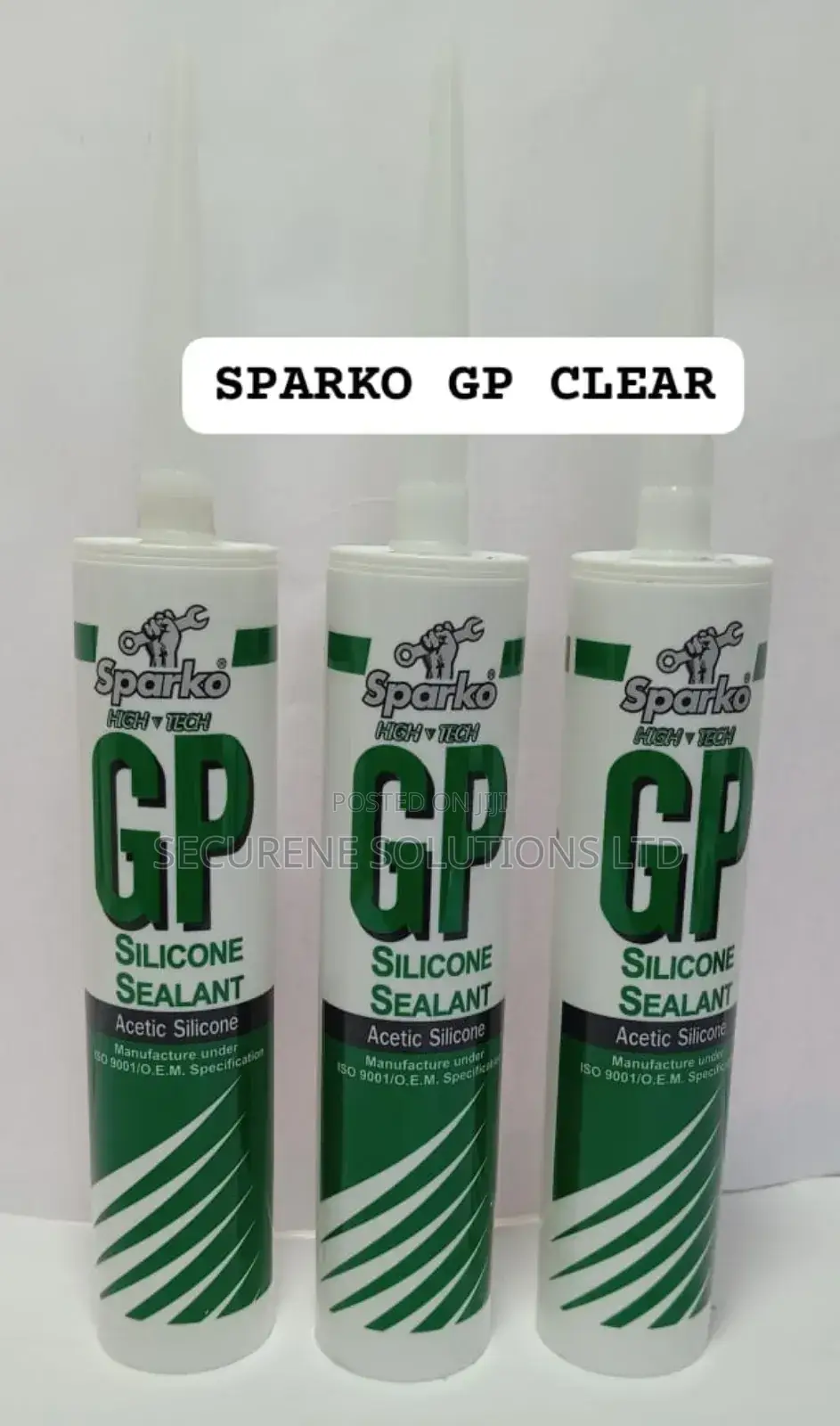 Sparko High-Tech Gp Clear Silicone Sealant