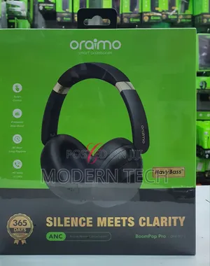 Oraimo *Boompop Pro* Ohp-917 Anc With 82hrs Headphones