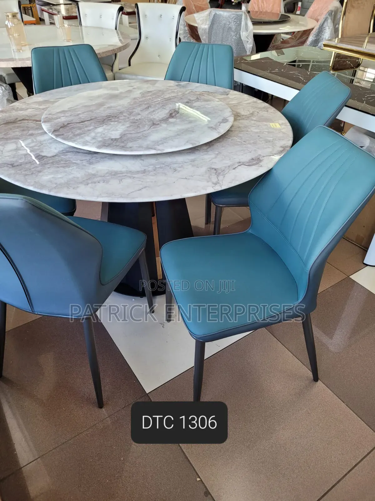 Imported Modern Marble Round Dining Table