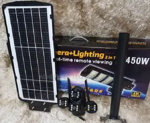 All-in-One Led Solar Street Light With Hidden Camera 4g