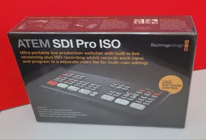 Blackmagic Design Atem Sdi Pro Iso Live Stream Switcher