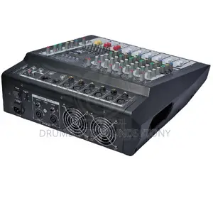 6-Channel Powered Mixer With Multi-Fx Processor and Usb