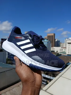 Navy Blue Adidas Gym Sports Shoes