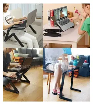 Laptop Stand With Mouse and Pad