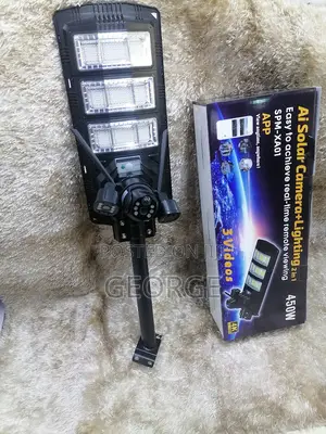 Ai Solar Camera>> Lighting 2-in-1 With V380