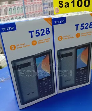 New Tecno T528 Black