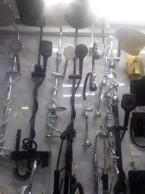 Brimix Shower Raiser (Black and Silver) Exposed