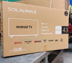 Solarmax 43" Smart Led Tv With Free Wall Bracket