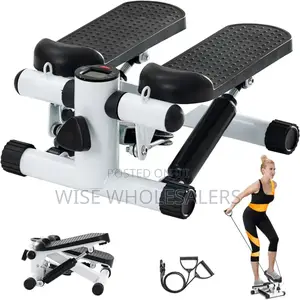 *_mini Stepper With Resistance Bands*_