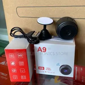 Baby Nanny Cam With Phone Smart Cam for Indoor Outdoor Black