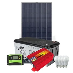 500 Watts Solar - 200ah Gel Battery - 1000w Inverter Full Package
