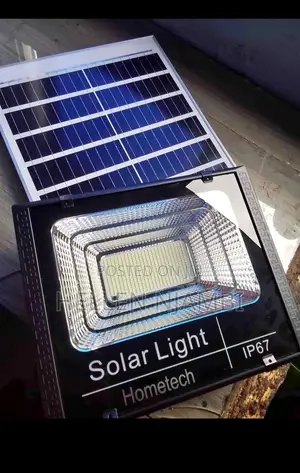 Gdtimes 300w Solar Led Floodlight (Comes With Solar Panel)