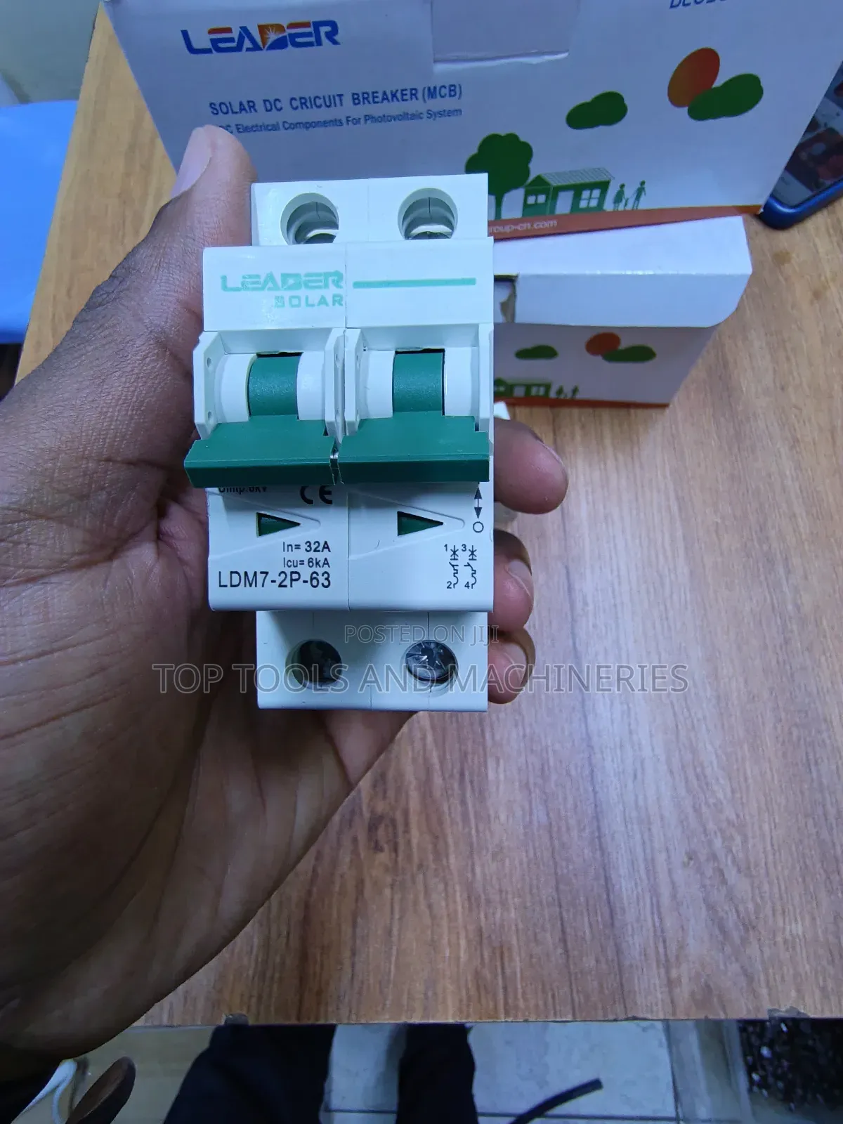 Leader 32 Amps Double Pole MCB Breaker