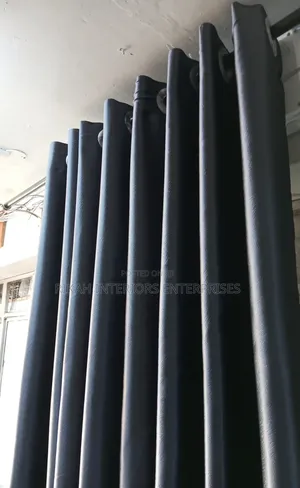 Dark Grey Blackout Curtains