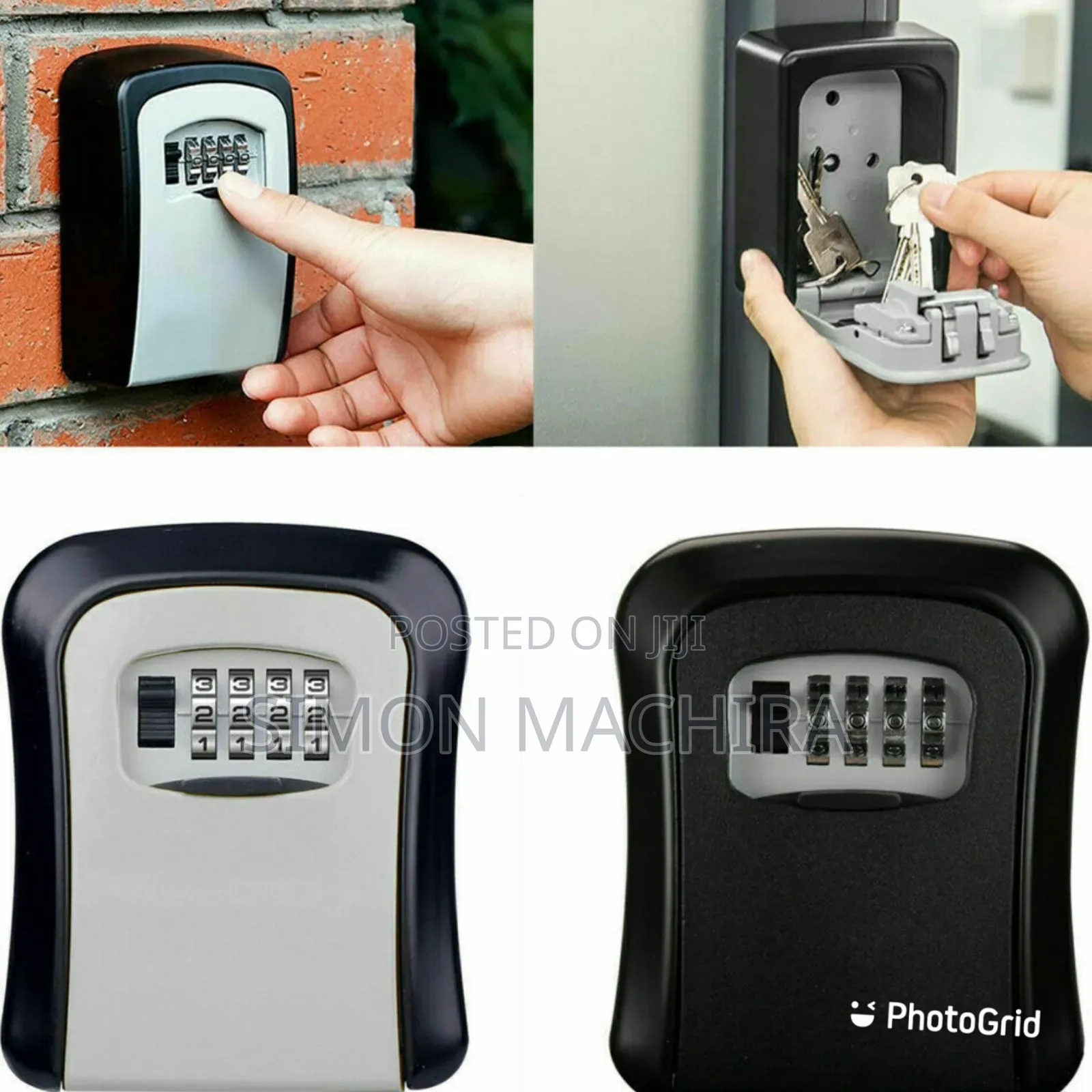 Metallic Airbnb Key Safe