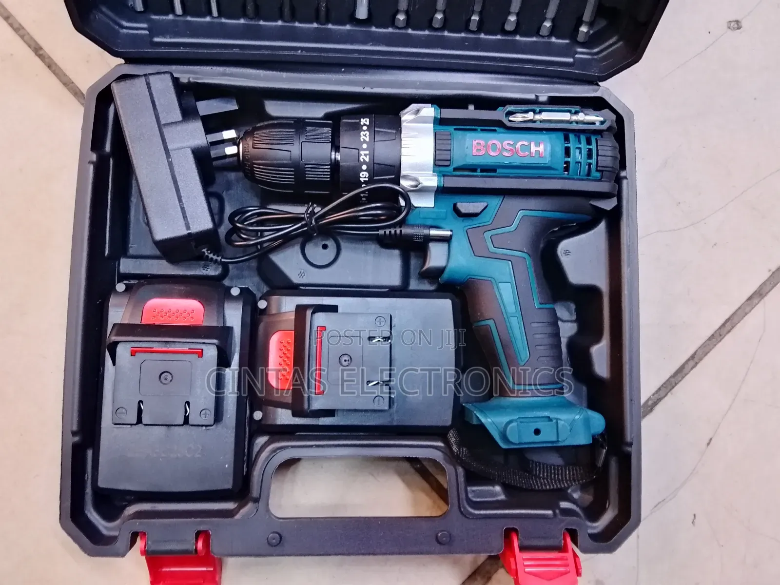 Cordless Bosch Drill Tool Set