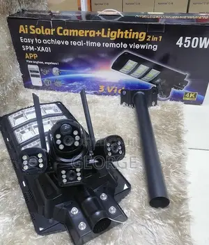 Ai Solar Camera Wifi + Lighting 2 in 1 Security Camera