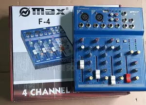 Max 4channel Studio Recording Live Mixer
